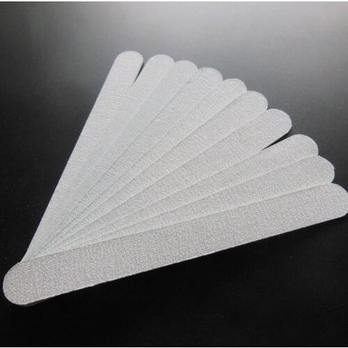 Zebra nail file wood nail file thin nail file disposable nail file wooden emery board 180/240 grit 10 pcs/lot free shipping