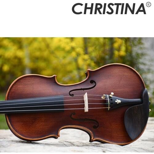 Master Violin Christina Italy V08B professional violino 4/4 high quality Spruce Maple Violin Case,rosin musical instruments