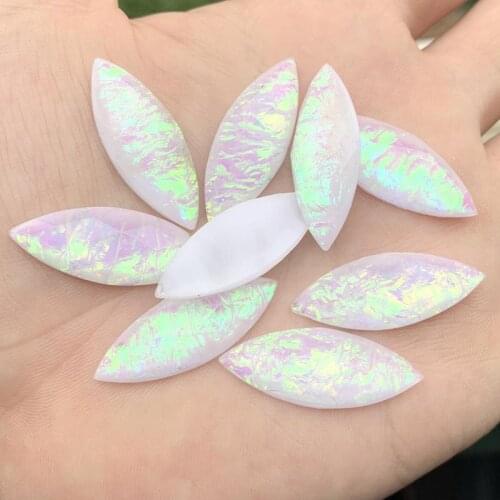 12*31mm Flatback Horse Eye Rhinestone No Hole Home Crafts finery decorative diy accessories 12pcs/lot -E740