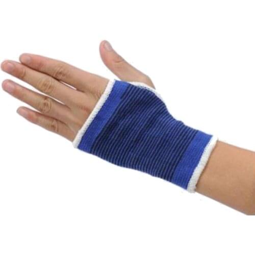 Gym Fitness Gloves Hand Palm Protector Fingerless Slip-Resistant Unisex Adults Half Finger Gloves Plain Knitted