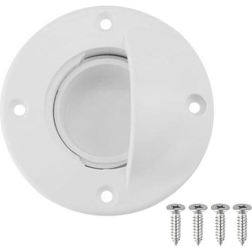 Universal Nylon Marine Boat Transom Deck Valve Mount Drain Scupper Valve Screw Cap Bung Stopper Replacement Boat Accessories