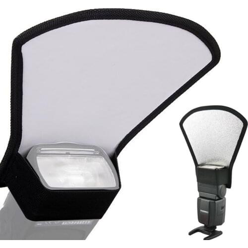 Universal Softbox Flash Bounce Reflector Diffuser Softbox Camera Accessories Silver White for Canon Nikon Camera Photo Studio