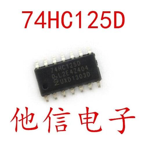 In Stock 100% New&original 5pcs/lot 74HC125 74HC125D SOP14 3.9MM