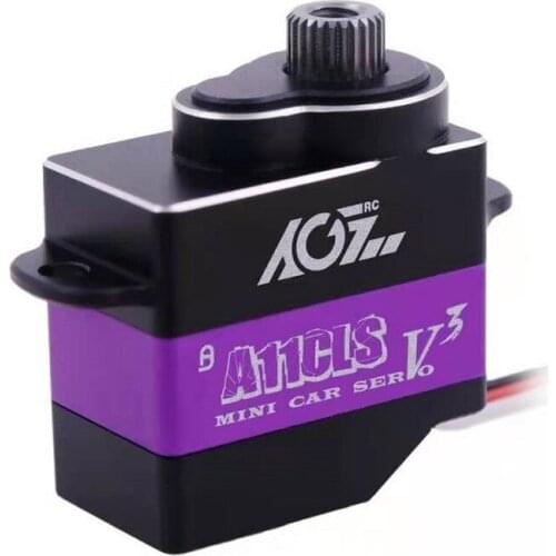 V3 Professional All-metal Special Steering Gear for 1:28 Mosquito Cart HGD1 XRX MINI-Q DRZ RC Car Upgrade Parts