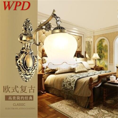 WPD Wall Lamps Contemporary Retro Simple Indoor Sconces LED Lights For Home Decoration