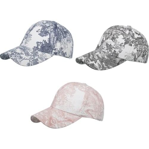 Geebro Unique Baseball Cap for Women Men Printed Natural Summer Fashion Visors Cap Boys Girls Casual Hat Simple Design Hats