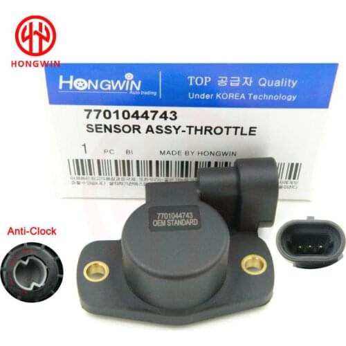 7701044743 Throttle Position Sensor (TPS Sensor) Fits Renault FFiat Clio Magane Scenic Fait Alfa-Romeo Lancia 7714824 77077710