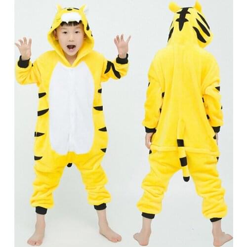 Kids Pajamas Onesie Unicorn For Children Baby Girls Pyjamas Boys Sleepwear Animal Tiger Licorne Onesie Kids Costume Jumpsuits