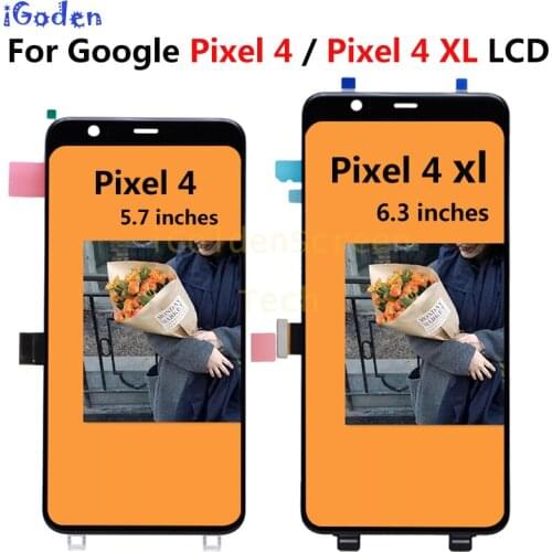 For Google Pixel 4 LCD Display Touch Screen Digitizer Assembly For Google Pixel 4 XL LCD Pixel4 Pixel XL4 Pixel 4 XL LCD