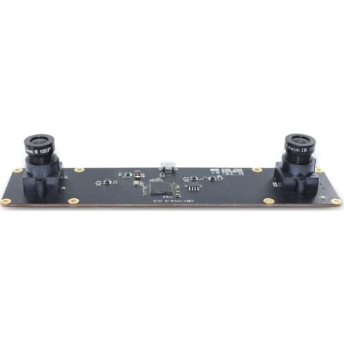 FOV 80degree 1.3mp Dual Lens 60fps HD 3D Synchronous usb web camera module