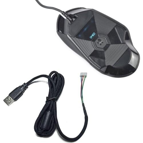 Umbrella Rope Mouse Cables Soft Durable Mouse Line Replacement Mouse Wire for logitech G302/G402/G502/G400S Mouse 210cm