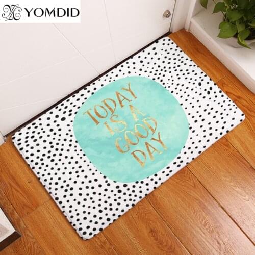 New Arrive DoorMats Colorful Words Pattern Carpets for Entrance Door Living Room Mats Character mat kitchen rugs Home Decor