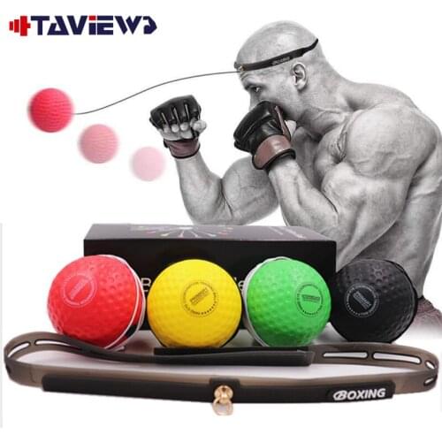 Boxing Reflex Speed Ball Kids Level Boxing Balls with Adjustable Headband for Punching Speed Reaction Agility Training