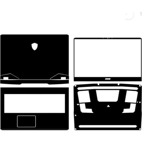 KH Laptop Sticker Skin Decals Cover Protector Guard for MSI GP76 GE76