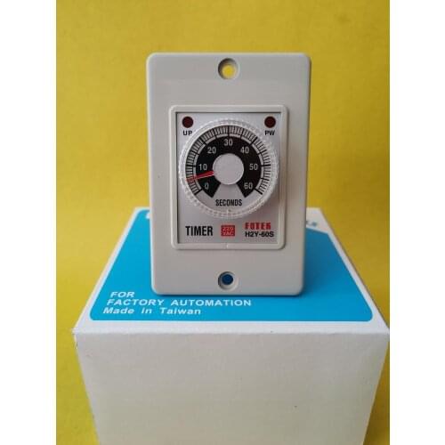 Original imported FOTEK Taiwan time relay H2Y-60S-220V