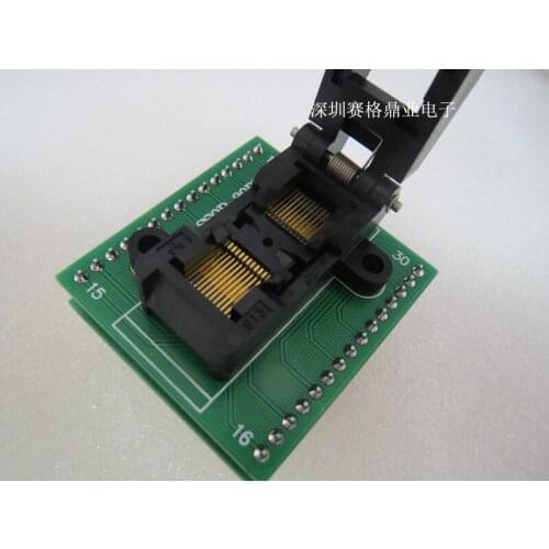 Original YAMAICHI IC Test Seat IC51-0242-913 SSOP24 Burning Programme SSOP24 TO DIP24 Socket Adapter