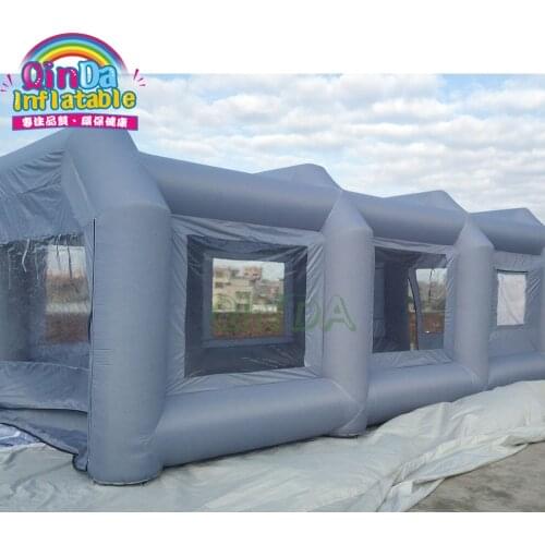 Protable Moveable Inflatable Spray Paint Booth for Car USe with Filter System