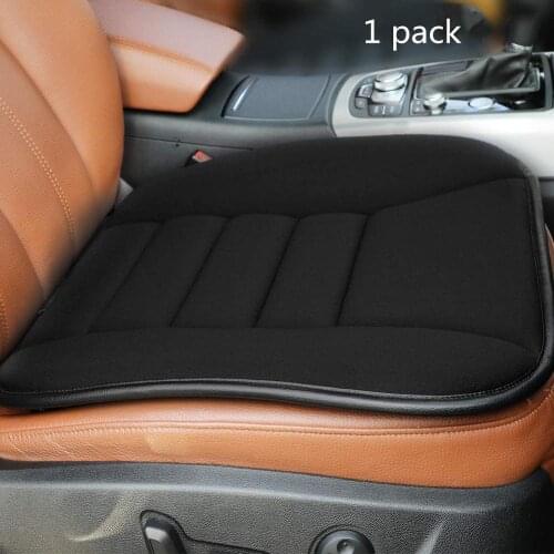 Car Seat Cushion Pad For cars driving heightening Seat Office Chair Home Use Memory Foam Seat Cushion front seat covers only