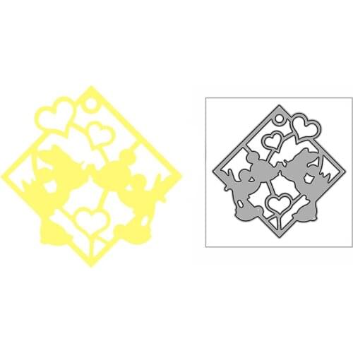 New Wedding Love You Forever Craft Embossing Mold 2021 Metal Cutting Dies for DIY Decor Scrapbooking Album Card Making No Stamps