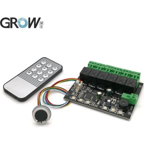 GROW K219-A+R502-A Programmable Time Relay Fingerprint Infrared Remote Control Board