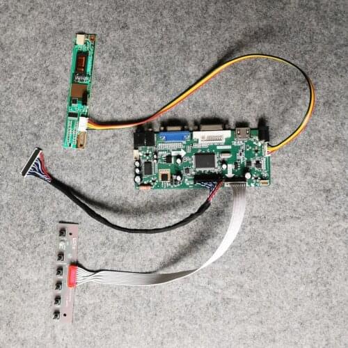 1400*1050 LVDS 30 Pin Fit HSD150PK11/HSD150PK14/HSD150PK17/HSD141PK11 matrix DIY kit MNT68676 1CCFL VGA+DVI LCD drive board