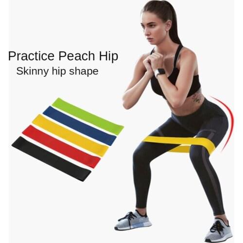 5pcs Elastic Bands For Fitness Gum Exercise Gym Strength Resistance Bands Pilates Sport Fitness Bands Crossfit Workout Equipment