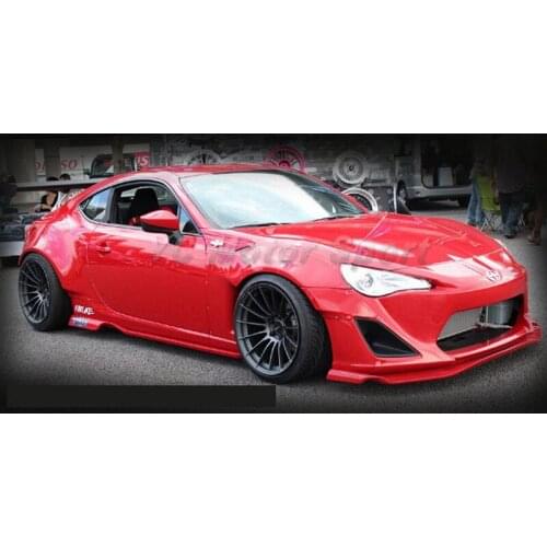 Car Accessories FRP Fiber Glass GRD X RB Ver.1 Style Front Fender Cover Fit For GT86 FT86 ZN6 FRS BRZ ZC6 Car-Stying