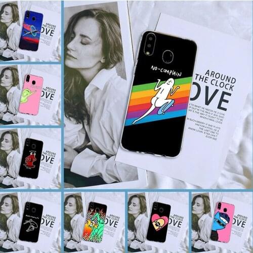 Funny Cat Frog Heart Rainbow Phone Case For Samsung Galaxy M10 M20 M30 M40 Case Silicone Back Cover For Samsung M10 M20 M30 M40