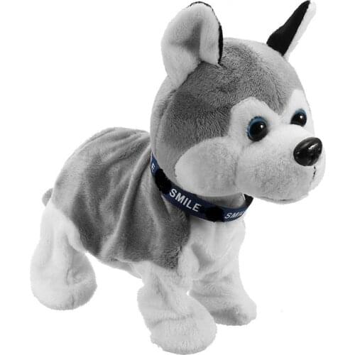 Kids Toy Robot Dog Electronic Sound Control Puppy Pets Electronic Interactive Toy Control Walk Sound Bark Stand kids Gift TSLM1