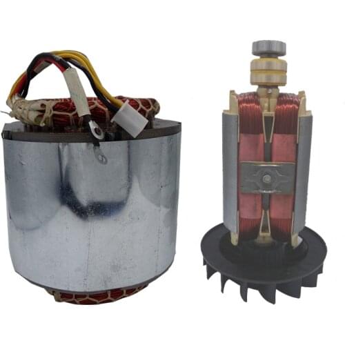 Diesel gasoline generator rotor stator motor assembly 2kw/2.8kw3KW kilowatt single-phase three-phase all copper coil accessories