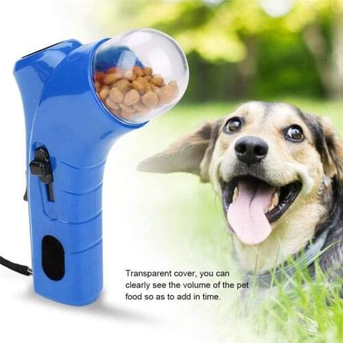 Pet Food Catapult Pet Dog Cat feeder Treat Launcher Snack Food Feeder Pet Food Catapult Pet Interactive Training Tool