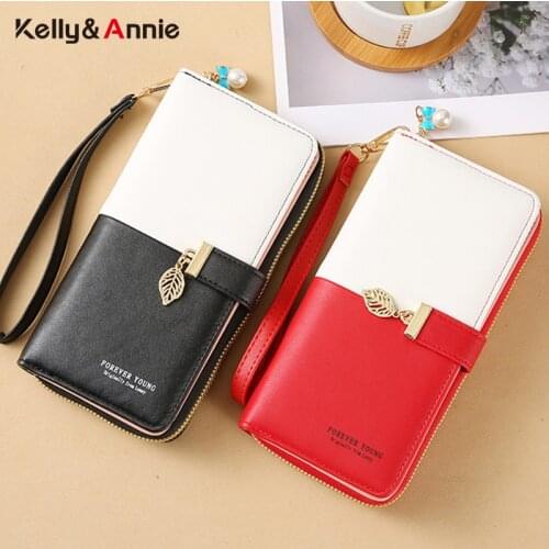 The Leaves To Decorate Wallets Simple Elegance Handbags Pu Leather Ladies Mini Purse For Women 2021 Coin Purses Carteras Female