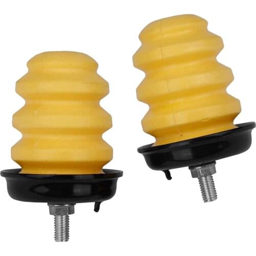 Set of 2 Rear Axle Bumper with Nuts 15712438 523-049 for GMC Sierra 1500