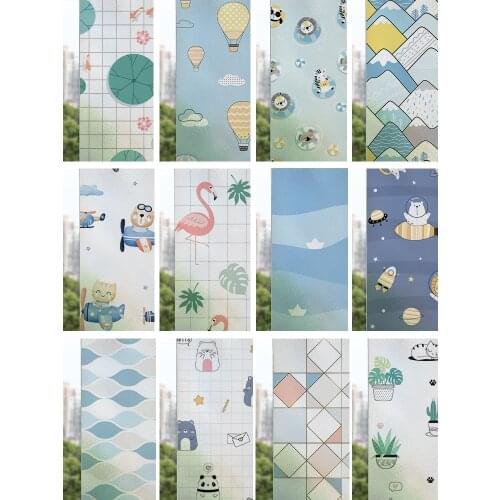 Window sticker cellophane frosted film bathroom opaque electrostatic sticker bathing anti-light anti-peeping film