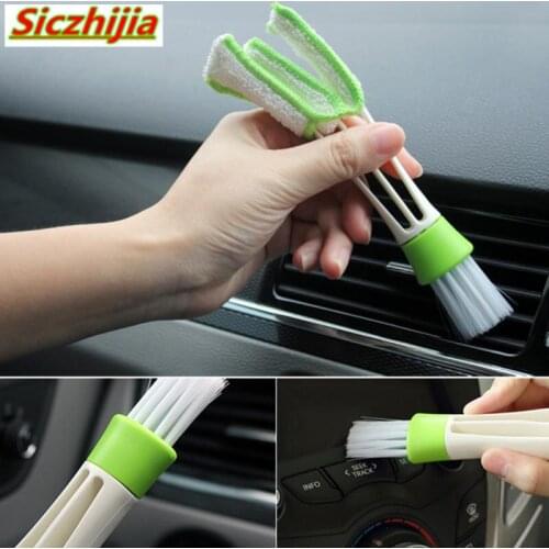 New car vent cleaning brush tool for Volkswagen POLO Tiguan Passat Golf Bora Ravida