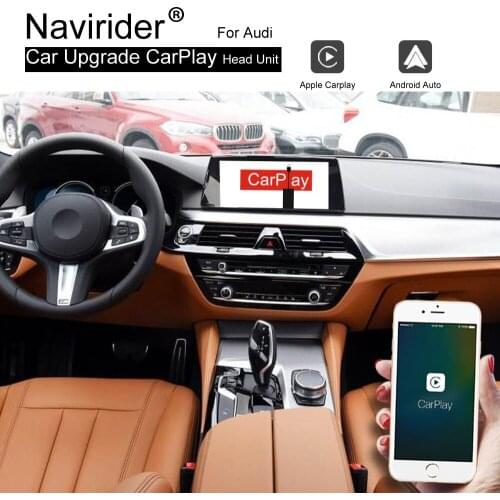 Car Upgrade Audio Video System Airplay Wireless Carplay Andriod Auto For BMW 530Li 523Li 528Li 525Li 520Li NBT Interface Black