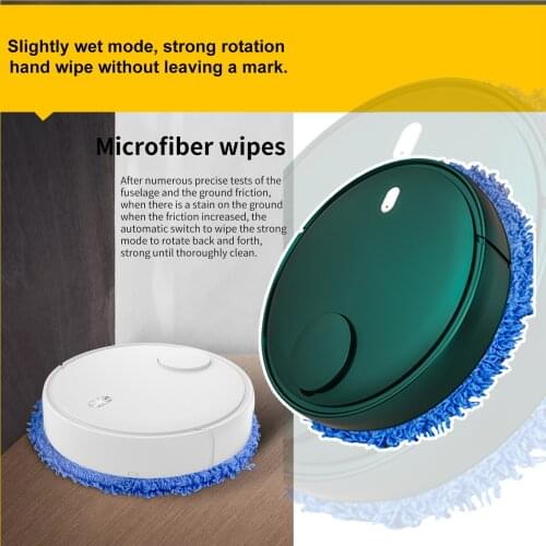 Mopping Robot Charging Mini Mop Machine Intelligent Household Automatic Lazy Cleaner Special Mop Cloth For Mopping The Floor#g4
