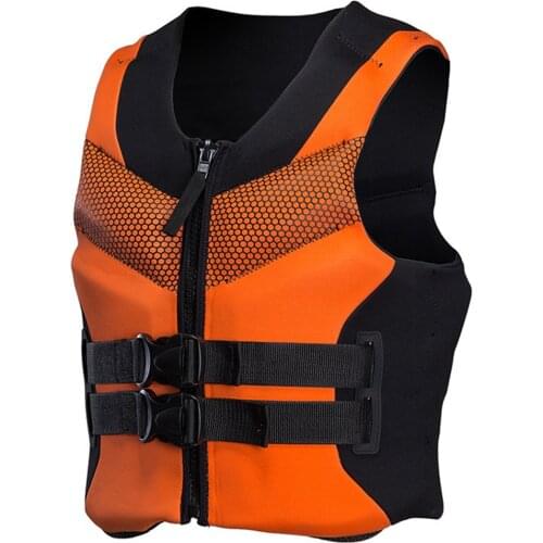 Adults Life Jacket Motorboats Vest Jet Ski Surf Kayak Wakeboard Fishing Vest Swimming Surf Sailing Safety Vest Rescue Boat Raft