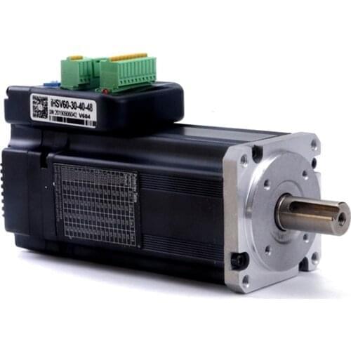 JMC iHSV60-30-40-48-SC 400W Integrated Servo Driver With Brake 3000rpm 1.27NM Suitable For Spraying Machine Mechanical Arm Etc