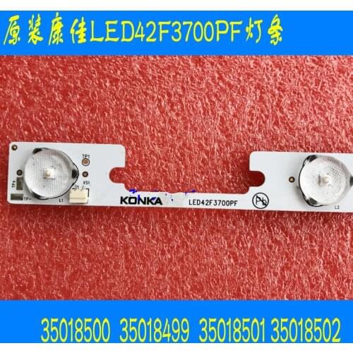 10PCS Original for KANGJIA LED42F3700NF light strip 3501850035018499 3501850135018502