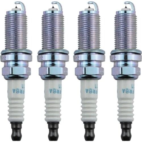 22401-AA720 4x Iridium Spark Plug SILFR6A-11 5468 For Suzuki Subaru Forester Kizashi SX4 Fiat Sedici 09482-00606 22401AA720