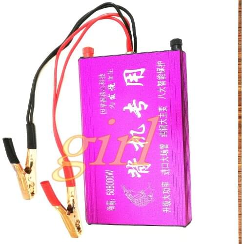 6 large tube head buoyancy Wang fishing tackle head deep water high power 12V electronic voltage booster power saving Luo Fei