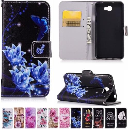 For Huawei Y5II Case Leather Flip Case For Huawei Y5 II Y6 II Compact Y 5ii / Y 5 II CUN-U29 CUN-L21 CUN-L01 Honor 5A Cases
