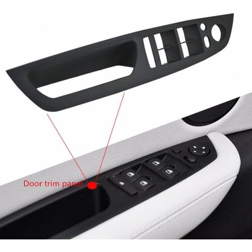For 2007-2014 BMW E70 E71 X5 X6 Left Front Door Interior Door Panel Drivers Seat Button Switch Frame Storage Box Universal