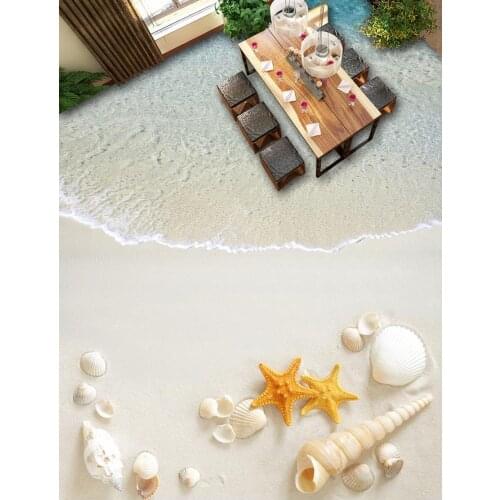 Home Decoration Waterproof floor mural painting 3D wall murals wallpaper floor Custom Photo self-adhesive 3D floor