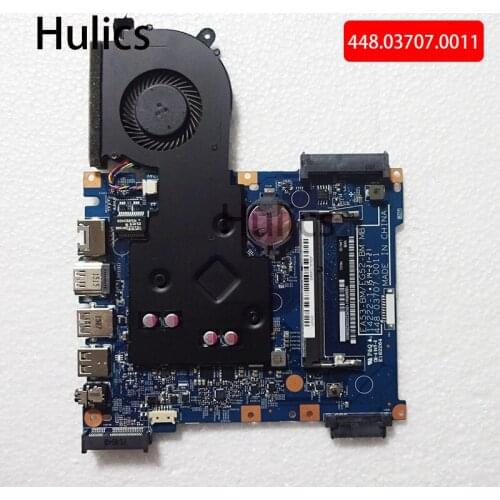 Hulics Original for Acer Aspire ES1-512 Motherboard Laptop Mainboard 14222-1 448.03707.0011 with heatsink and fan
