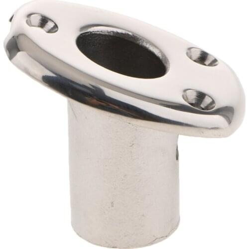 Boat Hand Rail Fitting 30 Degree 7/8" Boat Deck Hardware Stainless Steel