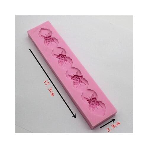Promotion Silicone sugar craft mold flower lace mat fondant cake decoration mold