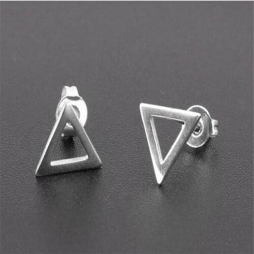 Hollow Five-pointed Star Stud Earrings For Women Stainless Steel Ladies Jewelry Earrings Girls Weeding Cute Gold Stud Earring