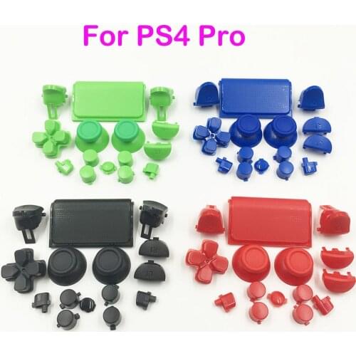 10SETS Replacement Full Buttons Custom Mod Kit Set For Sony PS4 Playstation Pro CUH-ZCT2 Controller